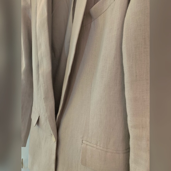 Joie beige linen blazer - Picture 3 of 7